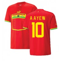 Billiga Ghana Andre Ayew #10 Borta fotbollskläder VM 2022 Kortärmad